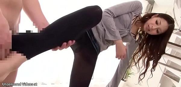  Japanese tall girl getting her long legs fucked